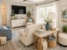 Family Room with slider VS