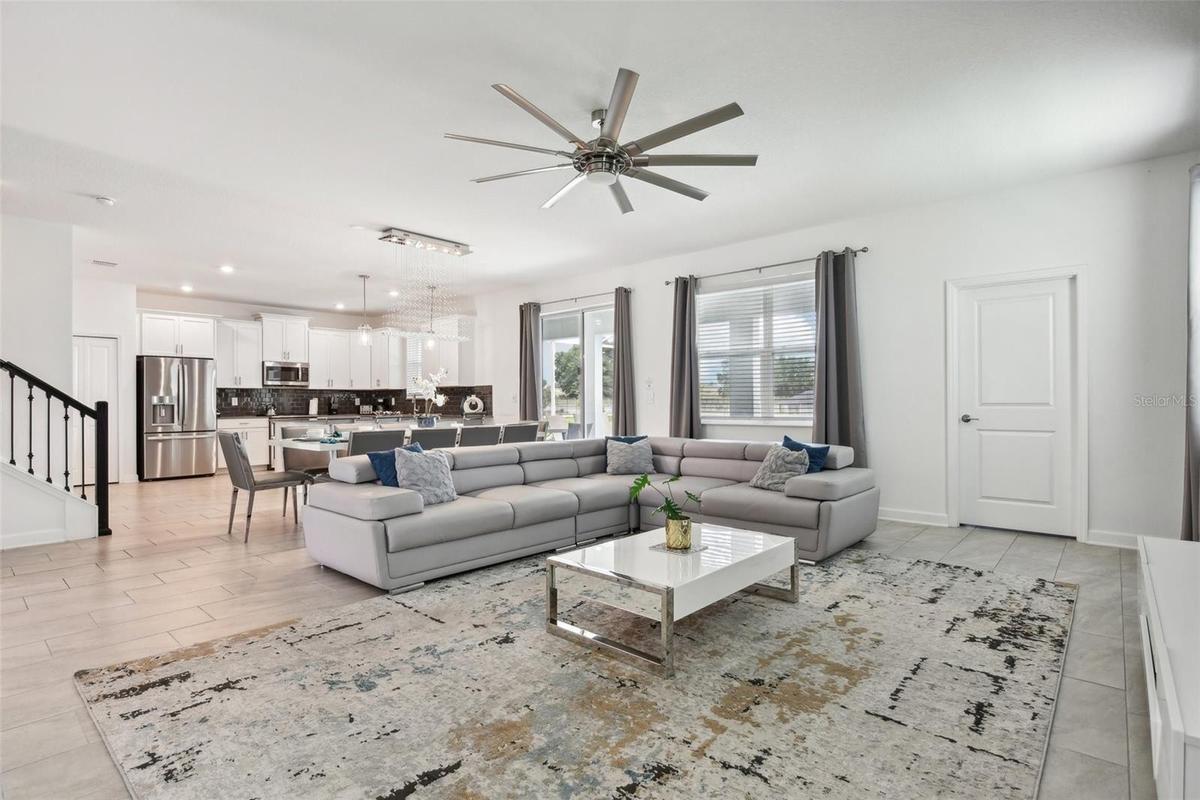Open floor plan