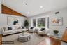 Virtually staged living room