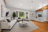 Virtually staged Living Room