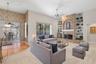 virtually staged family room