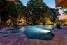 Twilight and sunset views by your very own resort-style pool