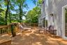 This wrap-around Deck provides sun and shade and sunset views and is perfect for entertaining (large or small gatherings).