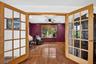 french doors to den