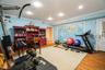This flexible space easily adapts to your lifestyle, whether you envision a second family room, a playroom, a private home gym, or a dedicated flex ro