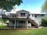Large deck ideal for outdoor dining, retractable awning perfect for very sunny or rainy days