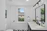 First floor half bath