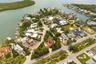 Surrounded by mega million dollar house with a street that ends at the water