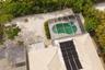 Solar panels for heating the pool
