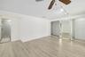 Primary with a remodeled full bathroom