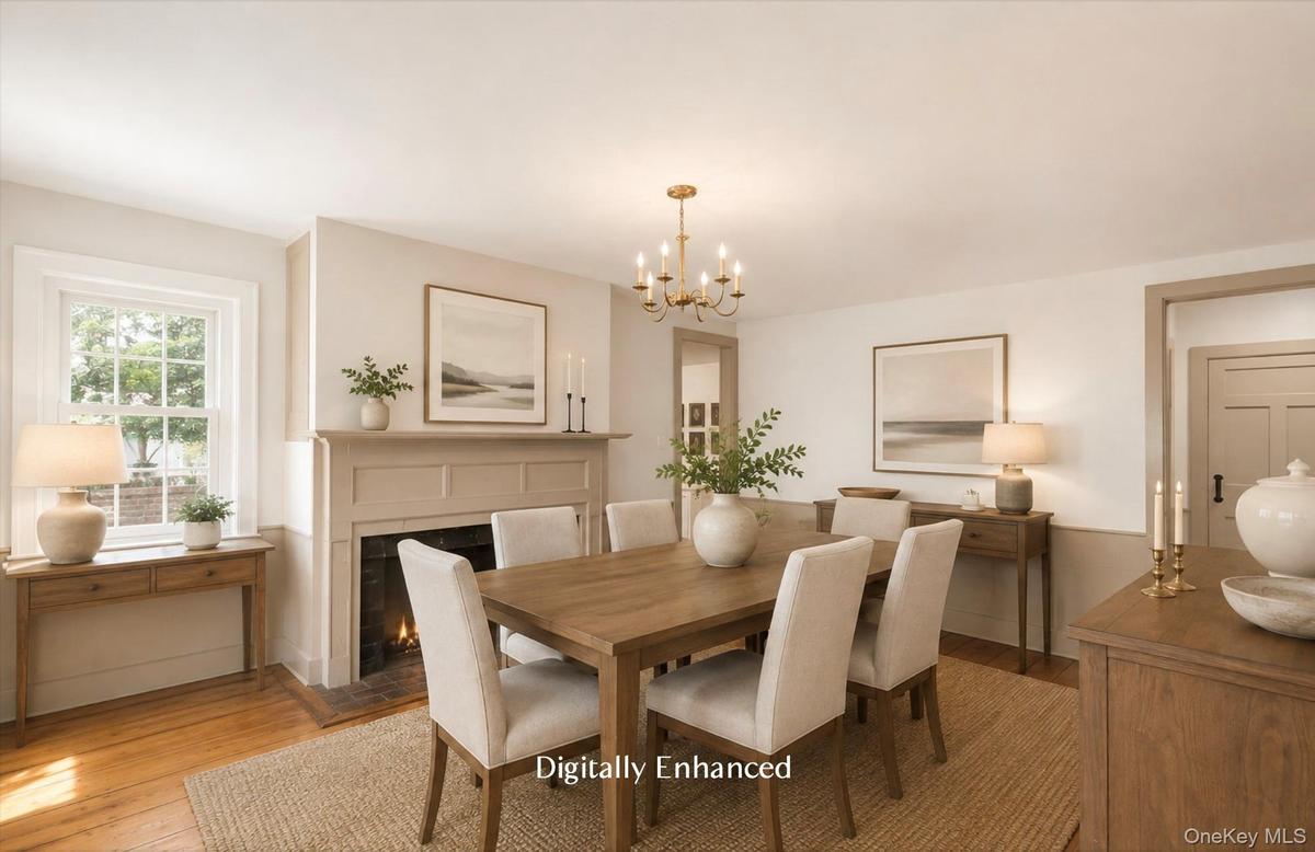 Be the envy of your friends with this spacious dining room