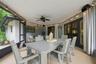 Enjoy your morning coffee or evening hot tea curled up on the quiet screened lanai looking over the mature landscaping of the gorgeous backyard.
