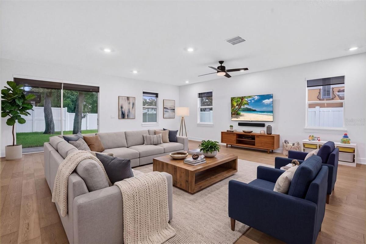 Virtually Staged Living Area