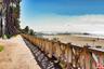 Across from Palisades Park for