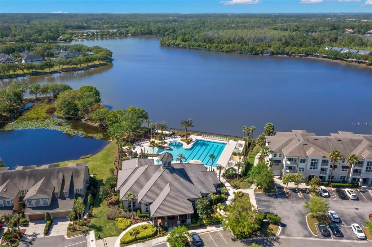 Club House on Lake Galt