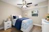 Downstairs bedroom, guest house