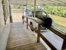 Car port and ramp to house entrance