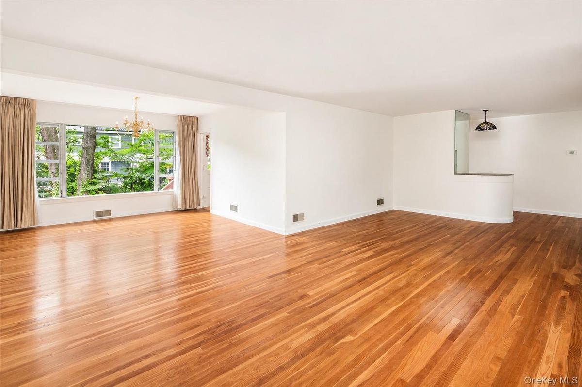 Entryway, Living Room, and Dining Room