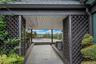 Path to deck and backyard