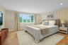 The guest cottage has stunning views of its own, out to the grounds of the home and beyond.