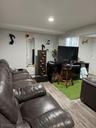 Basement family room
