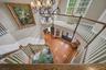 Upstairs, down to your foyer