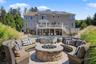 Rear of home, fire pit