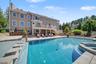 Rear of home, pool & patio