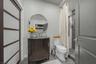 Basement bathroom