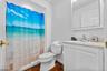 Basement Level Full Bathroom