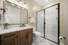 Downstairs full bath