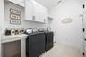 Upstairs Laundry room