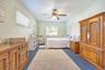Spacious primary bedroom