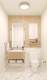 Bathroom shown is for illustrative purposes only. Configuration may vary by residence.