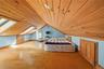 Finished loft space. Multitude of uses and options