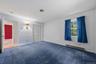 Bedroom 3 with HW floors under carpet