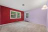 Bedroom 4 with HW floors under carpet