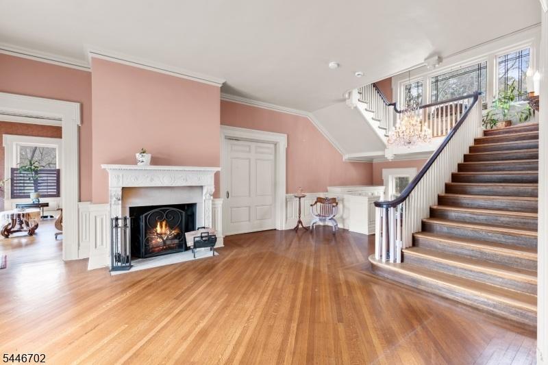 FIREPLACE AT ENTRY