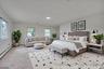 bedroom staged