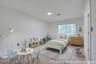 bedroom staged
