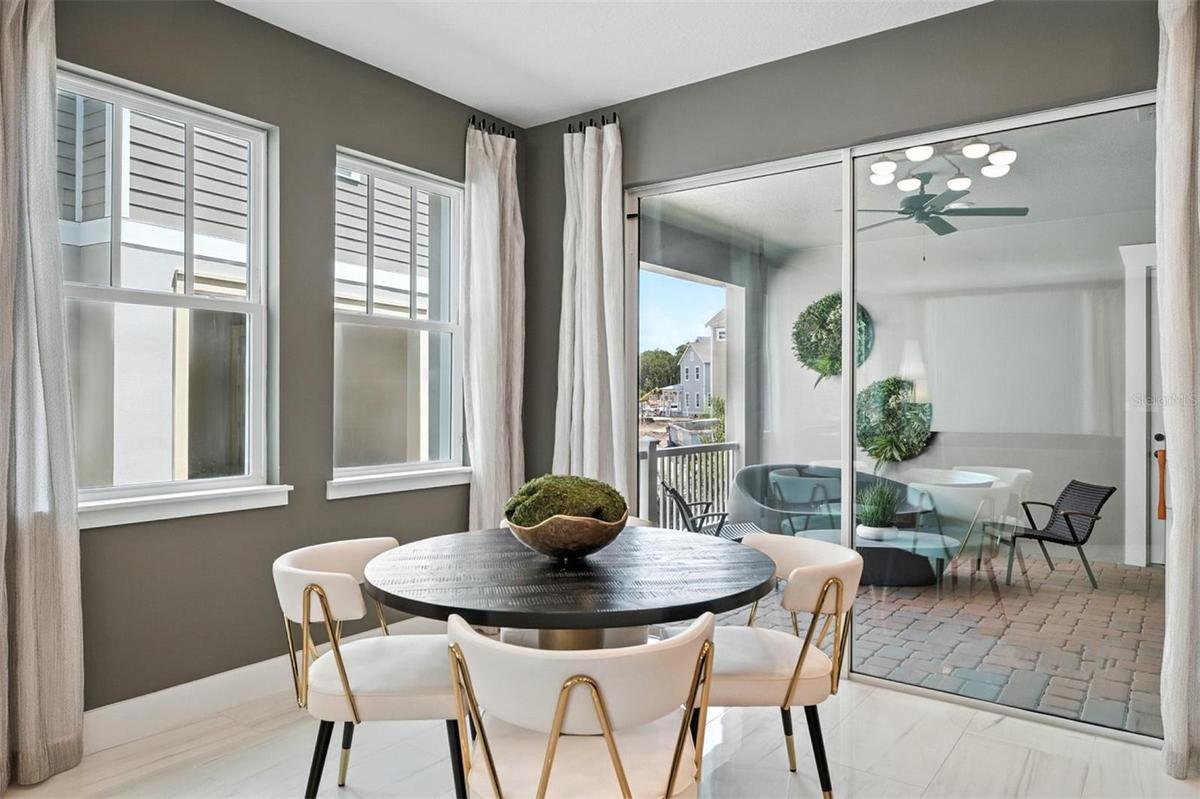 Island Village Anastasia Model Dining Room