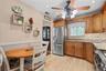 Eat in Kitchen adjoins Dining Room