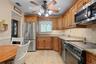 Kitchen has been nicely updated
