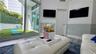 MEDIA ROOM DOUBLES AS A THIRD BEDROOM WITH A LARGE WALK-IN CLOSET