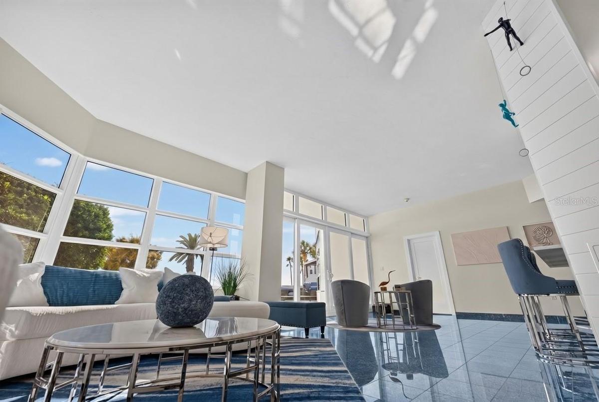 SOARING TEN FOOT HIGH CEILINGS