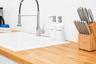 SCULLERY PREP KITCHEN VIEW