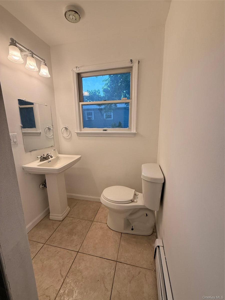 First floor full bathroom w/stand-up shower
