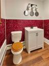 Full Bathroom with new sink, vanity and lighting