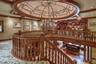 Upper level of entry hall
