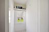 Pantry or large closet off kitchen